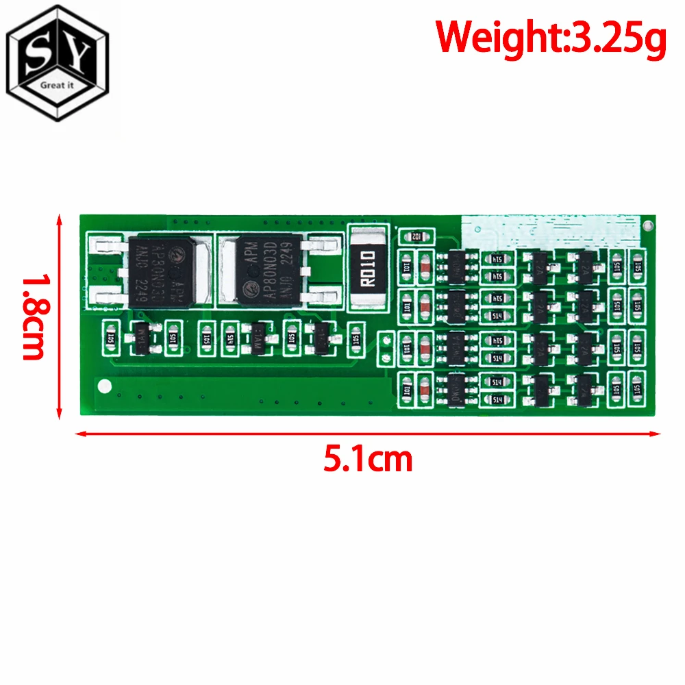 4S 8A بوليمر ليثيوم أيون شاحن بطارية لوح حماية ل 4 المسلسل 3.7 ليثيوم أيون شحن حماية وحدة BMS #5