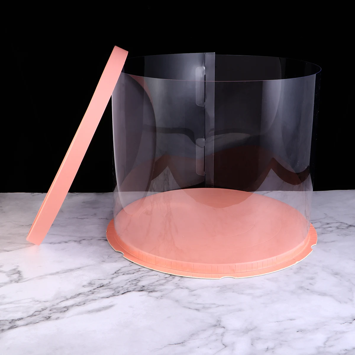 

Cake Box Packaging Dessert Cover Layer Carrier Holder Bakery Boxes Food Crisper Cheese