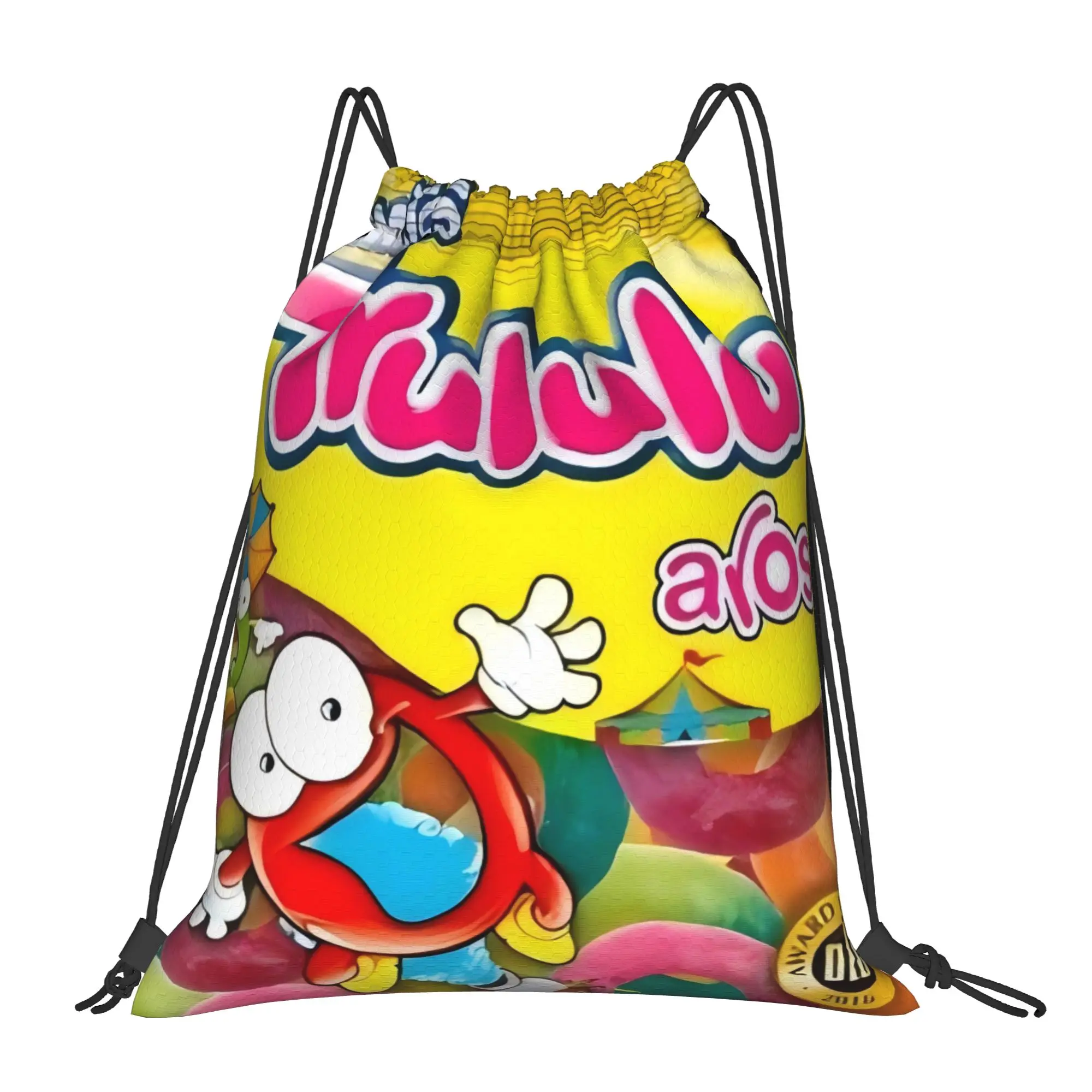 Trululu 3  Multi-function Pocket Men Women Storage Backpack Teenager Travel Bag Print Drawstring Bags