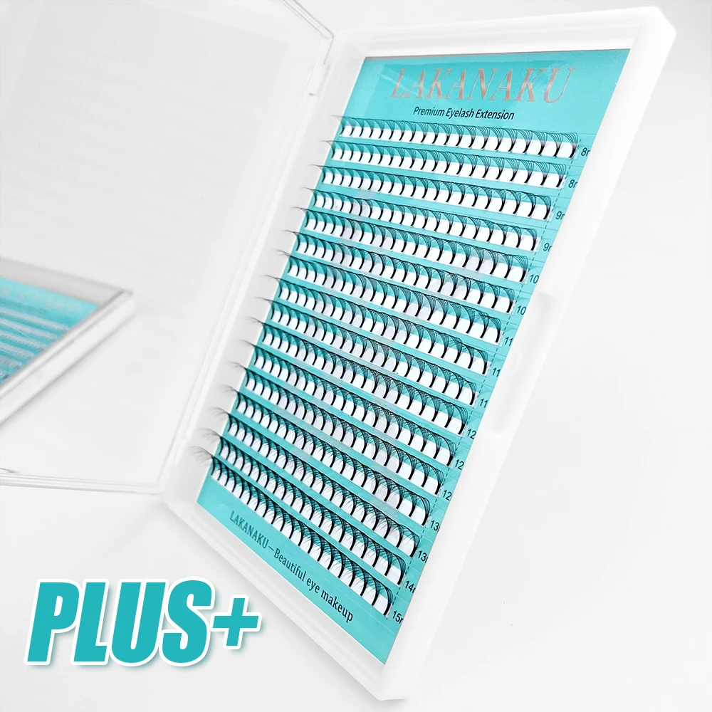 아보니 320팬즈 프리메이드 내로우 팬즈 3D/4D/5D/6D 숏 스템 러시안 팬즈 플러스 트레이 속눈썹 볼륨 팬