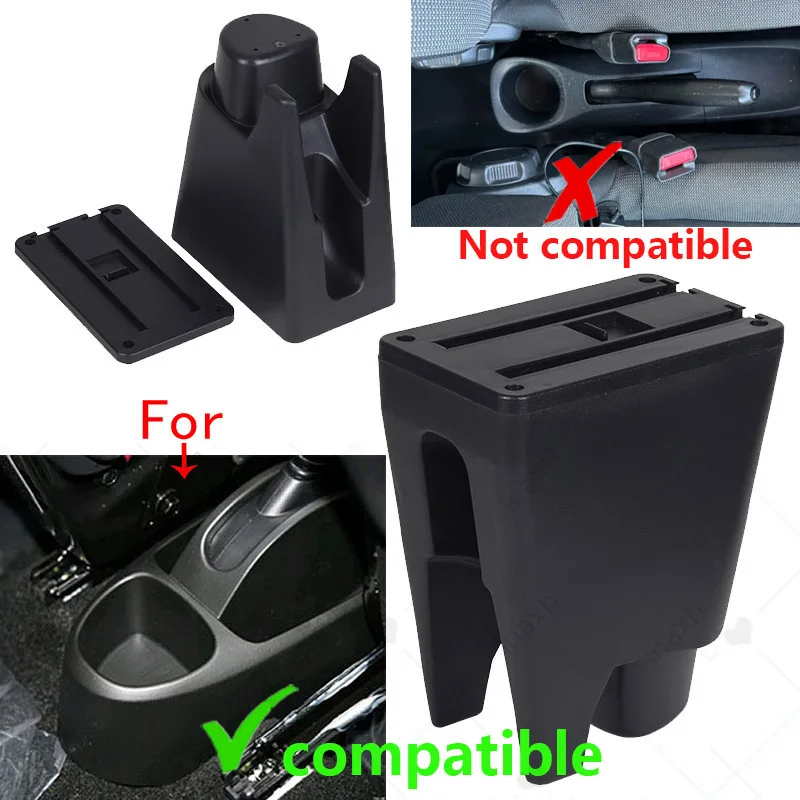 For Peugeot 107 Armrest For Citroen C1 Toyota Etios Aygo BJ Armrest Box Car Accessories Store Box Interior Parts details