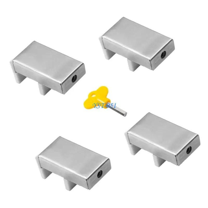 

E15A Safety Sliding Window Stopper Home Security Lock For Sliding Casement Window