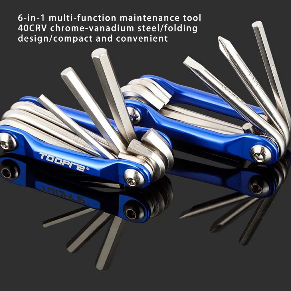 Portable Foldable Hexagon Wrench Multi-tool Multifunctional Screwdriver