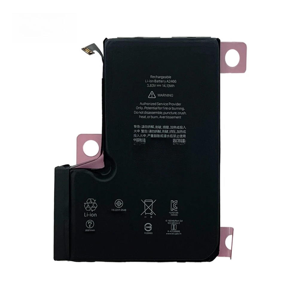 3687mAh 2pcs For Iphone 12 PRO MAX Battery