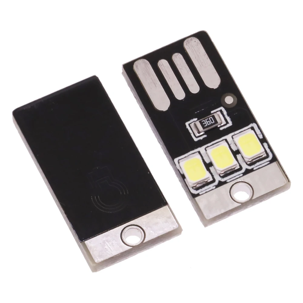 5Pcs Mini Super Bright USB Keyboard Light Notebook Computer Mobile Power Supply Chip LED Nightlight