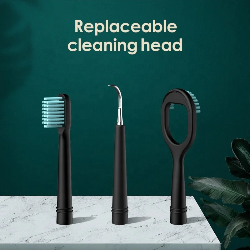 Electric Sonic Tooth Stains Remover Whitening  Calculus Scaler Plaque Tartar Removal Toothbrush Teeth Cleaner