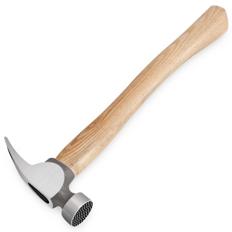 2025 Anti-slip hammer, woodworking nail puller, iron hammer, sheep horn hammer, household multi-functional tool hammer