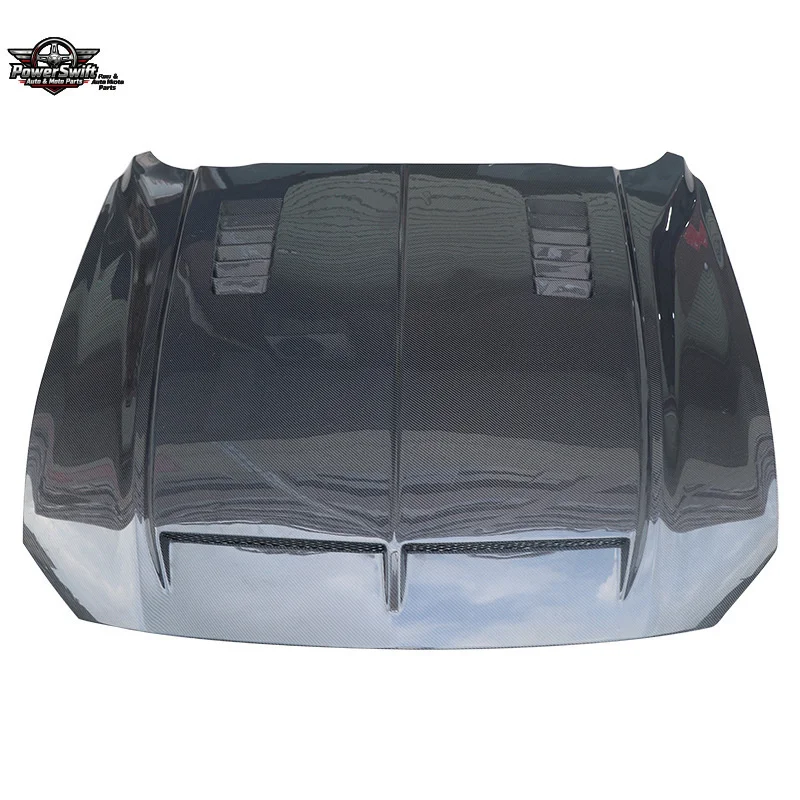 

Suitable for 2018-2022 Ford Carbon Fiber Mustang Cooling Engine Vent Hood Body