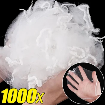 อ่างล้างจานแบบใช้แล้วทิ้งถุงตาข่ายกรองอ่างล้างจานท่อระบายน้ําหลุม Anti-blocking ขยะสุทธิกระเป๋าครัวอาหารขยะกรอง