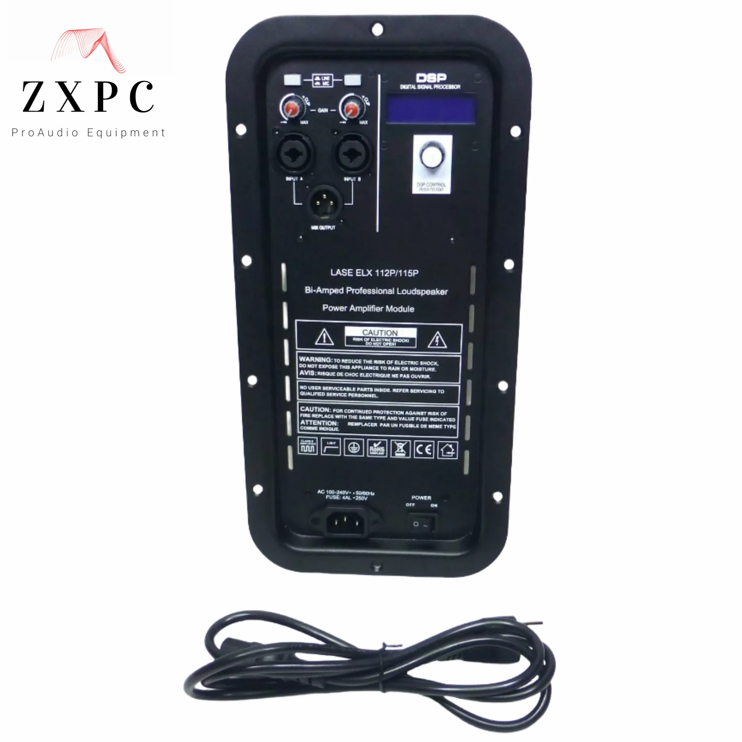 بديل لوحدة مضخم الصوت الكهربائي لمكبر الصوت EV ELX112P/115P مع DSP