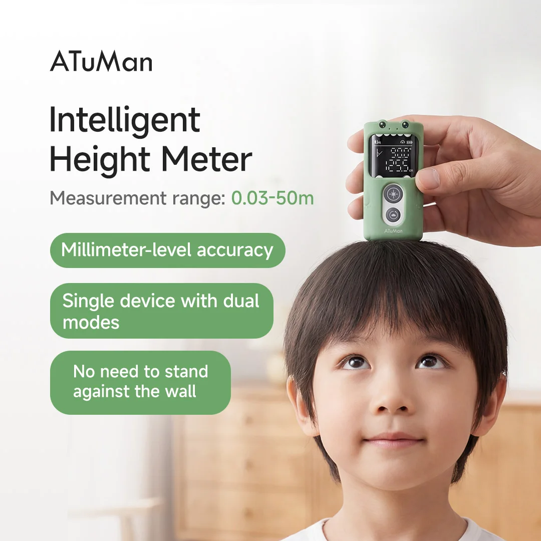 DUKA ATuMan HM1 Intelligent Height Meter Youth Height Recording Laser Ranging Precise Multi-functional Ranging Device