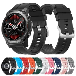 22mm Watch Strap for Zeblaze Ares 3/Vibe 7 Pro/Stratos 2 3/GTS 3 GTR 3 Watch Band Silicone Bracelet For Xiaomi Watch S4 S3 S2 S1