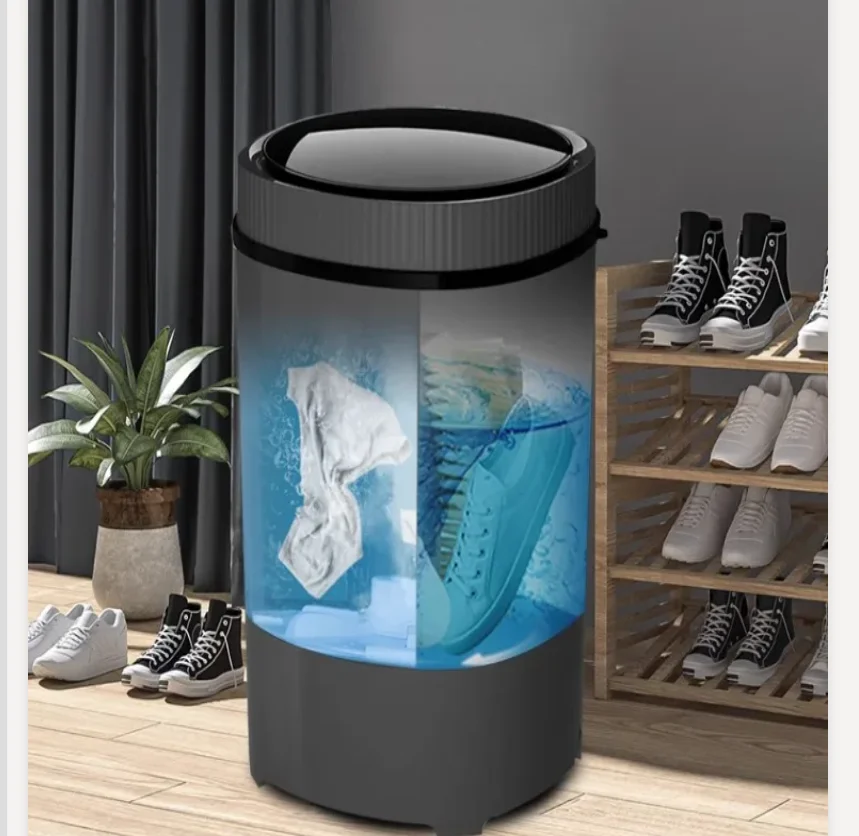 Lavadora de zapatos Changhong Sunshine de 220V, Mini lavandería automática para el hogar, dispositivo de limpieza de calcetines y zapatos CBL