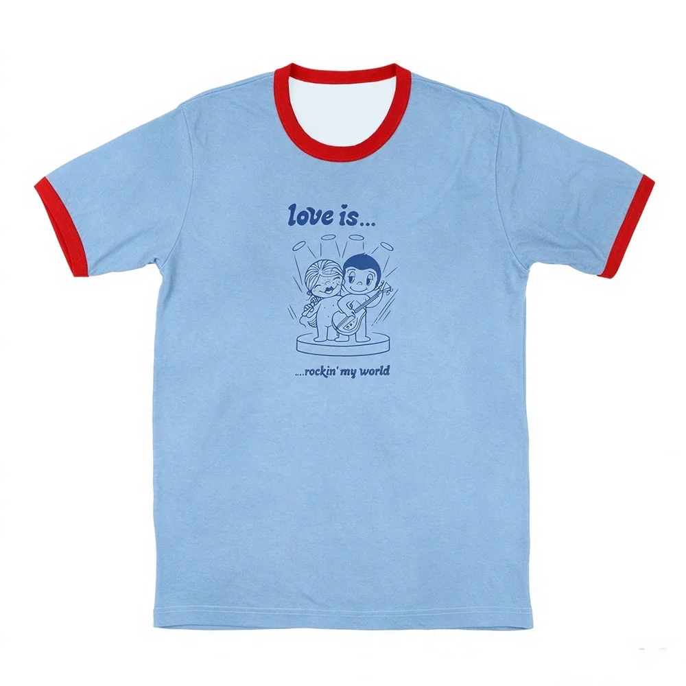 Clementine Kruczynski Love is... Rockin' My World T-Shirt Eternal Sunshine of the Spotless Mind Movie Tee Unisex Beach T-shirt