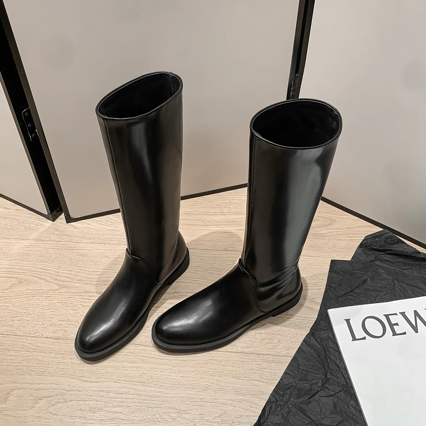 ESVEVA 2027 Botas Femininas de - Women'S Fashion Knee High Boots avaliação e preço