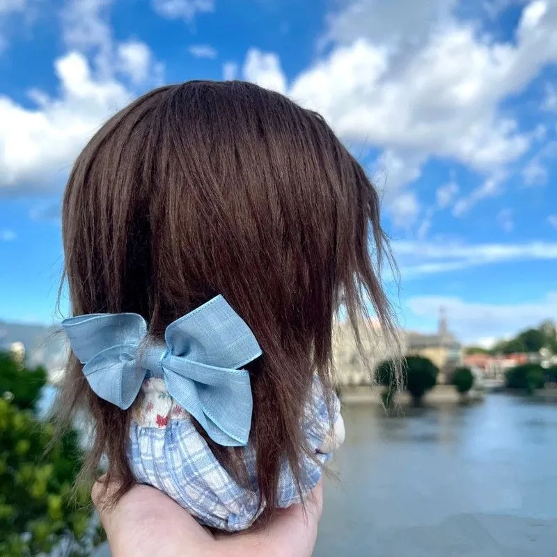 20cm Cute Cotton Plushies Toys Baby Clothes Idol Star Dolls Stuffed Customization Figure Toys Changeable Clothes Doll Collection