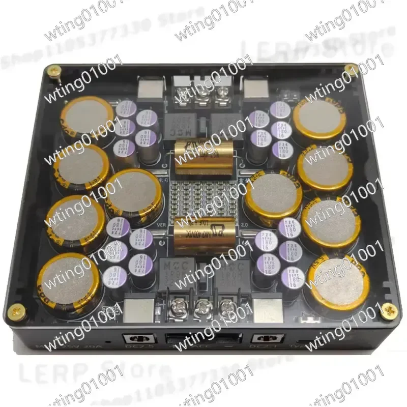 for V2-HIFI Linear PSU 12V 5V DC2.1 Type-C Audio Noise Filter High Fidelity Regulator Cleaner Terminal Power Supply Purifier