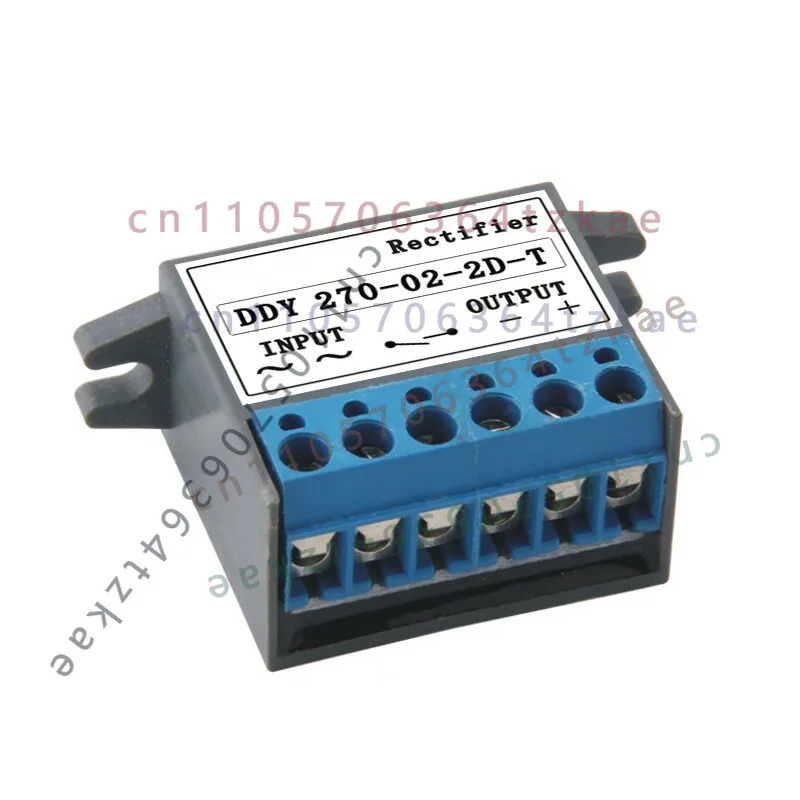 1pcs  DDY 270-02-2D-T Motor Brake Rectifier Module 240V AC Half-wave Rectifier