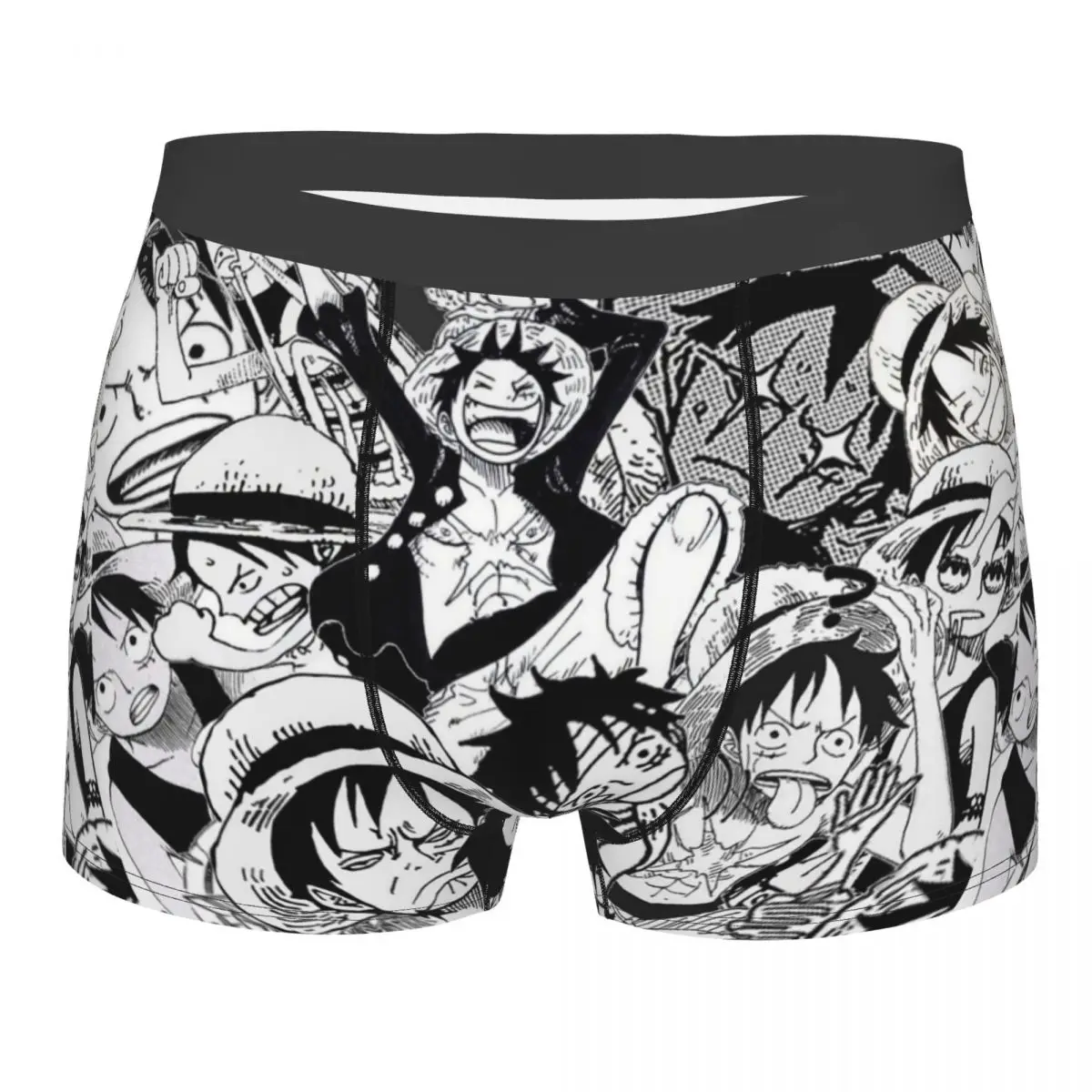 

Man Luffy Throw Pillow Underwear Printed Boxer Briefs Shorts Panties Male Polyester Underpants S-XXL
