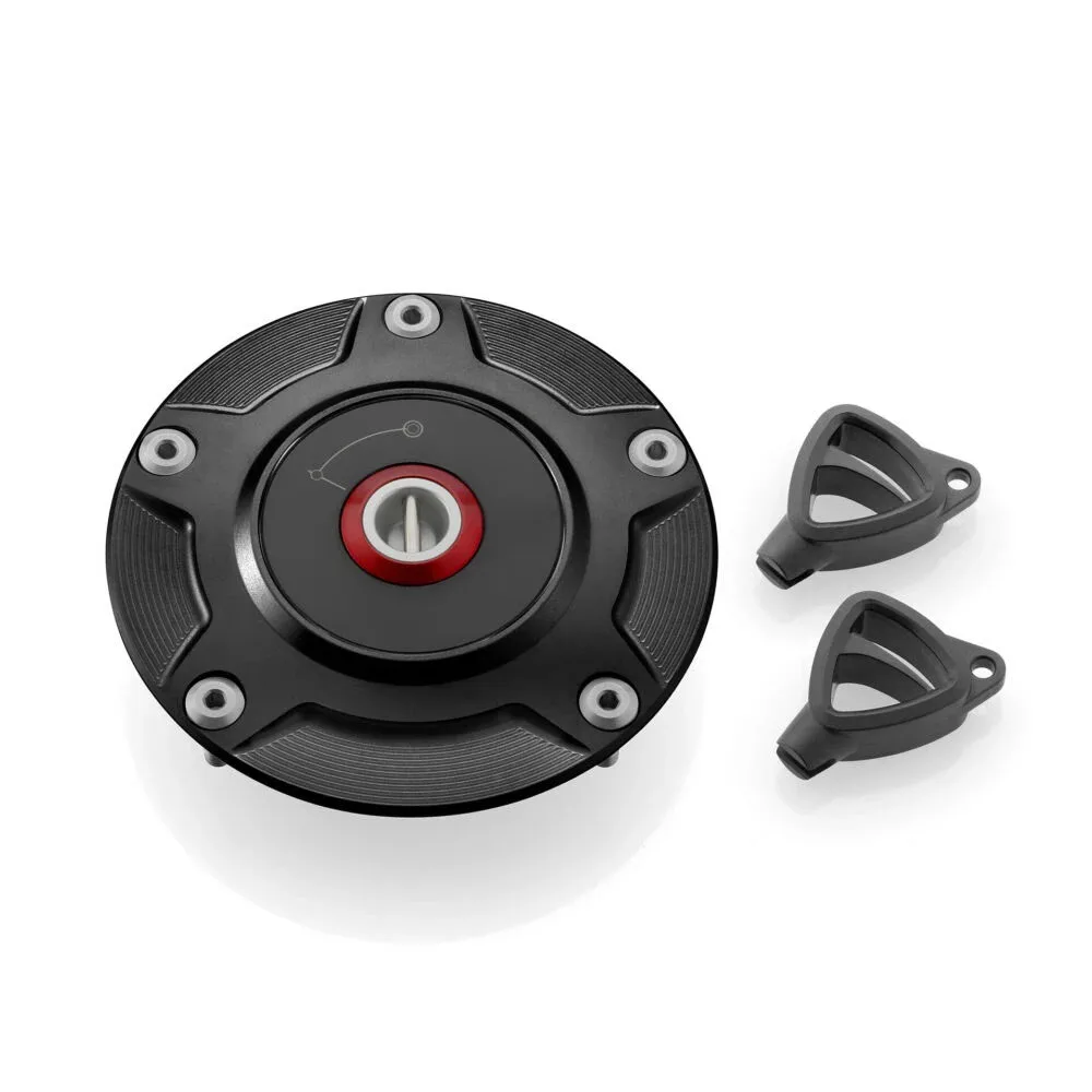 For Ducati DIAVEL V4 PANIGALE V2 V4 STREETFIGHTER V2 V4 BILLET ALUMINUM FUEL TANK CAP Quick Release Fuel Tank Cap 2022 2023 2024