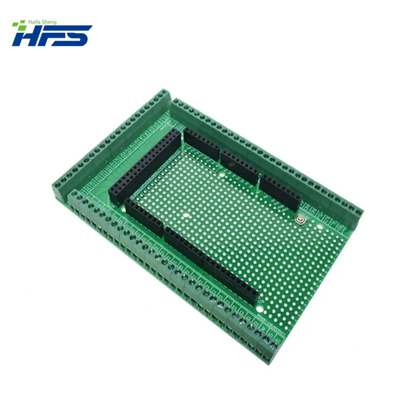 Dubbelzijdige Pcb Prototype Schroefklemmenblok Schermset Voor MEGA-2560 Mega 2560 R3 Mega2560 R3