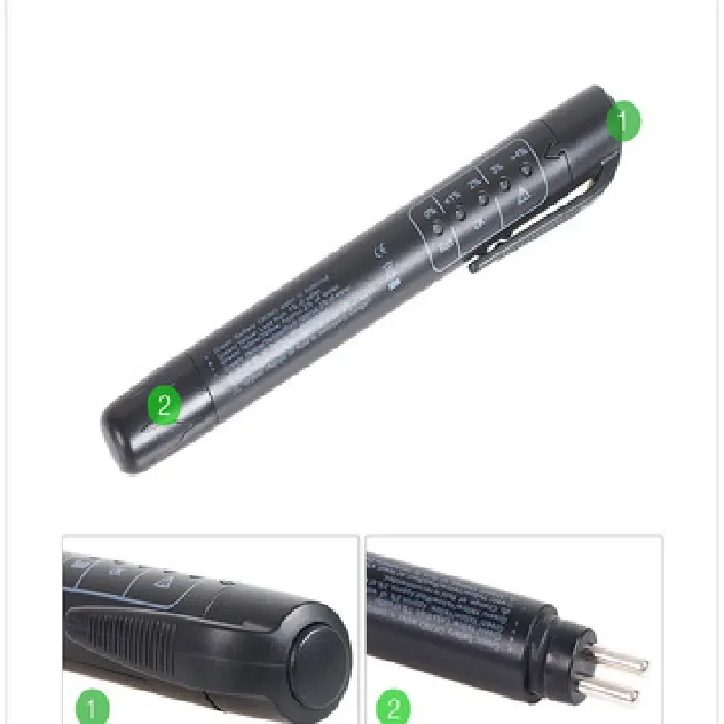 Brake Oil Testing Pen Fluid Replacement Detector The Brake Fluid Tester PP Bag Packaging