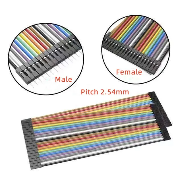 Dupont Line Jumper Wire Kit 10/20/30/40 Pin Male to Male Male to Female Female to Female for Arduino DIY Circuit Board Repair