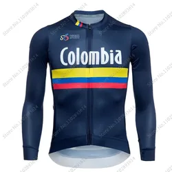 Colombia National Team 2024 Cycling Jersey Short Sleeve Cycling Clothing Road Bike Shirt Bicycle Tops MTB Wear Uniform Maillot