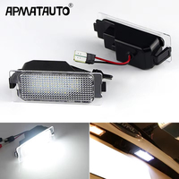 2Pcs Error Free Car LED License Number Plate Light Lamps For Ford Edge 2007-2014 Escape 2008-2012 Mercury Mariner 2007-2011