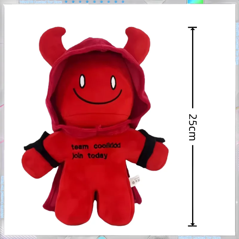 

В наличии новый плюшевый чутый костюм Forsaken, мужской плюшевый кролик, красная коллекция демонов, хлопковая мягкая игрушка, домашняя подушка, декор