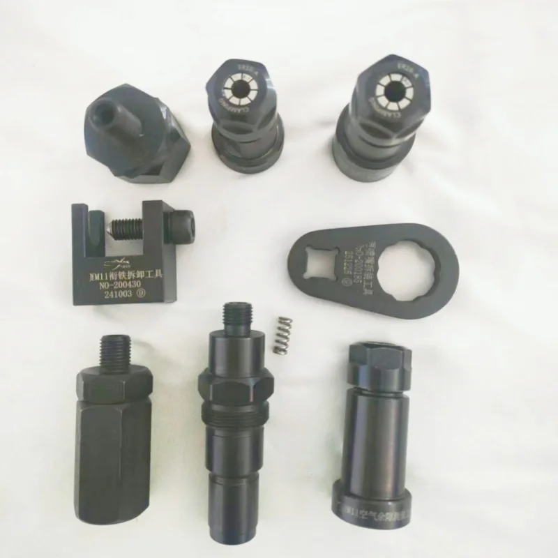 For CUMMINS M11 Diesel EUI EUP Injector Disassemble Solenoid Valve Stroke Travel Measuring Repair Tool Sets