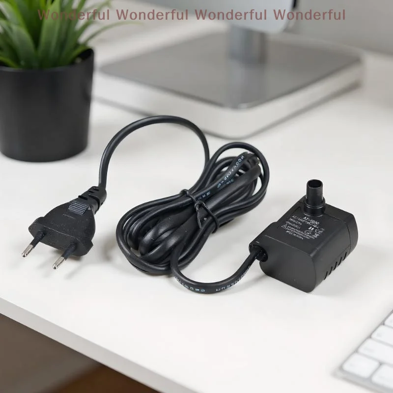 1/2 шт., 220-240 В, европейская вилка для аквариума, настольного фонтана, мини-ультра-тихий погружной водяной насос