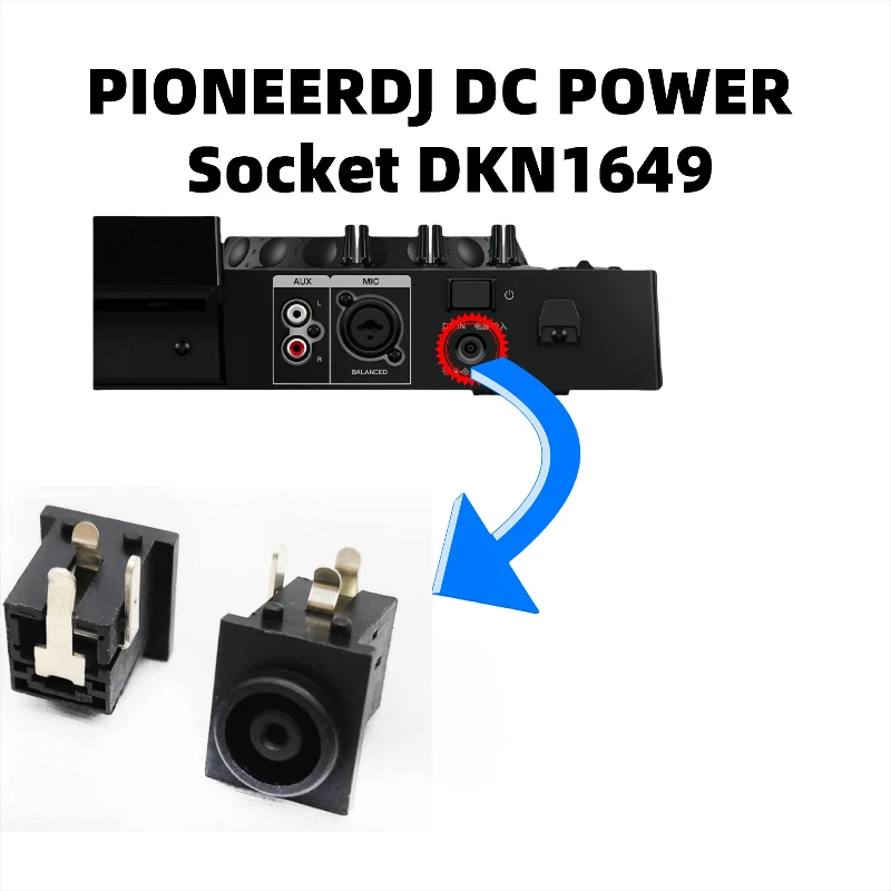 Pioneer XDJ700 AERO XDJRR DDJRR SR2 800 1000SRT Power Interface Socket