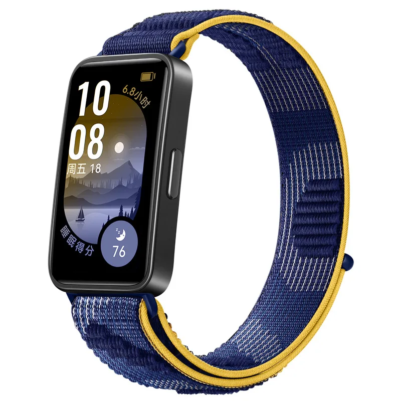Nylon Strap for Huawei Band 9/8 Bracelet Loop Belt Smart Watch Wristband for Huawei Band 9 Breathable Watchband Accessories
