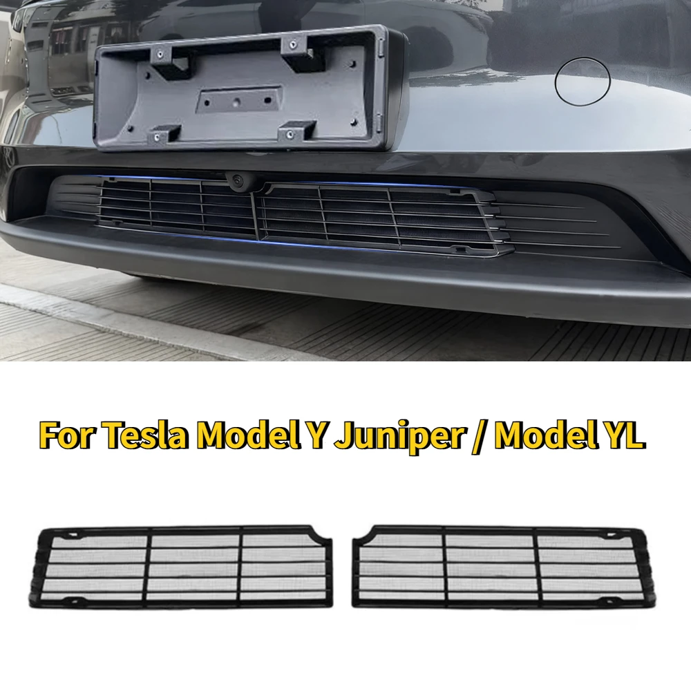 Insect-proof Net for Tesla New Model Y/YL Juniper 2026 2025 Lower Bumper Anti Insect Net Anti Dust Proof Inner Vent Grille Cover