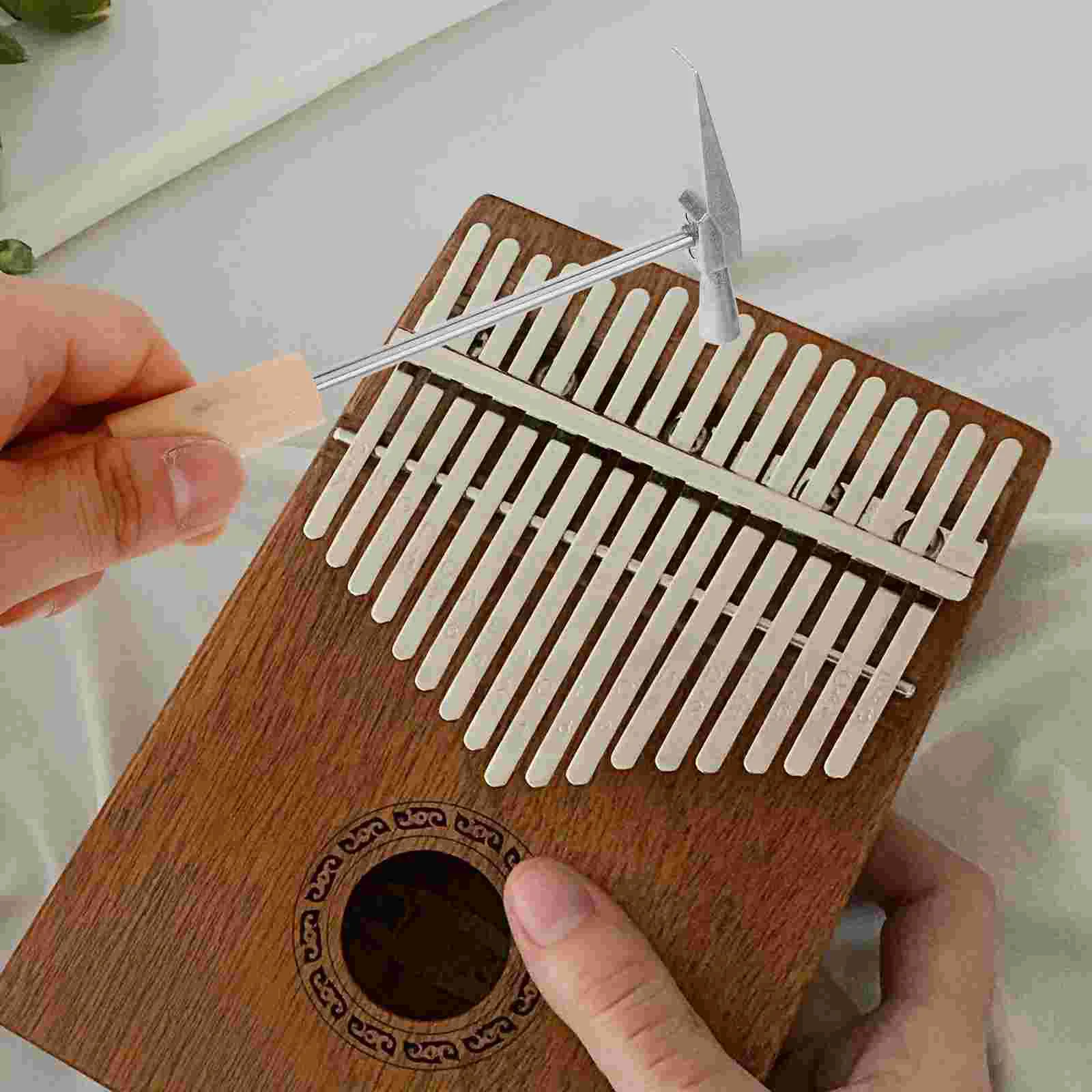 Kalimba afinação martelo arpsichord o afinador para instrumento de percussão mini ferramenta aço inoxidável instrumentos substituição piano