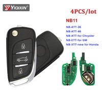 4pcs KEYDIY NB11 Multifunctional Car Remote Key DS Style Remote KD900/KD-X2 Key Programmer For All B And NB Series