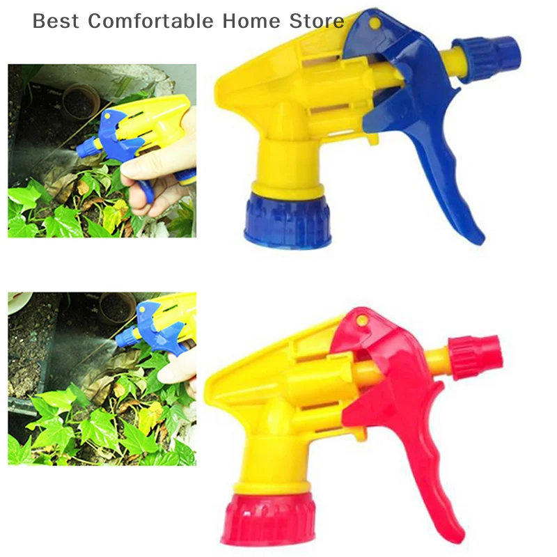 Chemical Resistant Trigger Sprayer Spray Bottle Head Cleaner Nozzle Garden Clean
