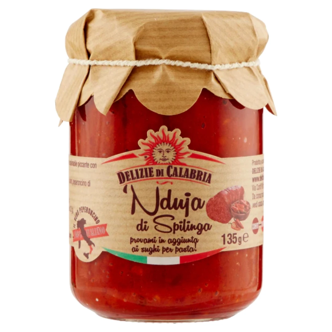 Nduja di splinga 135g-delizie di calabria