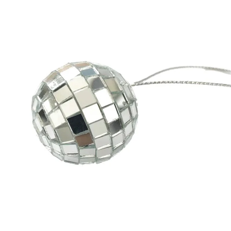 

ABPQ-Mirror Reflective Ball Bar Disco Wedding Ins Cake Decoration Ball Christmas Ball Decoration Props