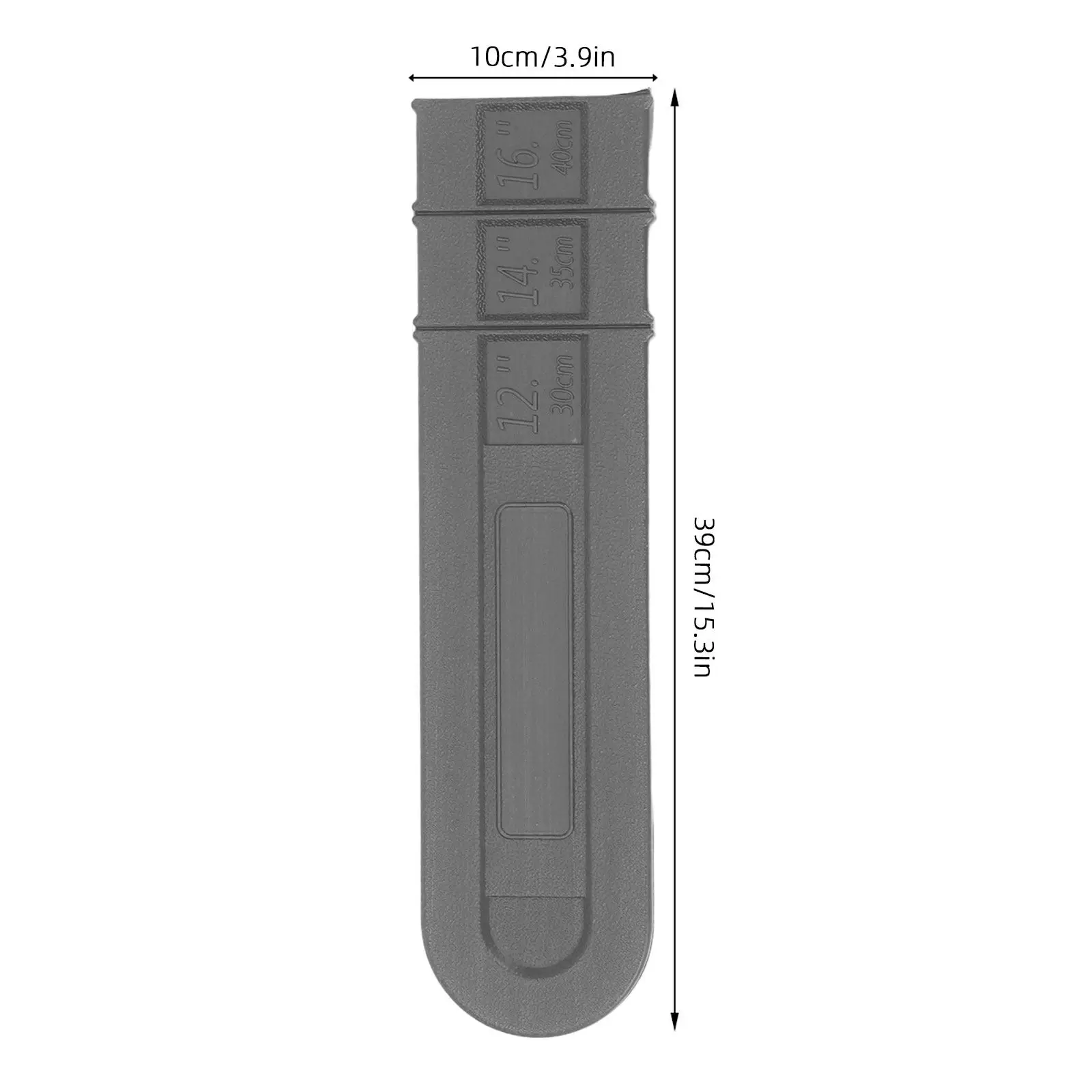 4Pcs Chainsaw Guide Bar Protective Cover Plastic Scabbard Sleeve Quick Installation Noise Reduction Chainsaw Storage Case
