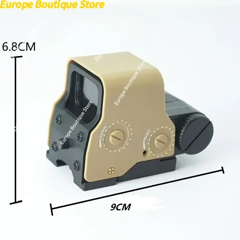 558 نطاق نقطة حمراء ثلاثية الأبعاد التكتيكية البصر البصري الادسنس نطاق بندقية الصيد 2025 جديد #3