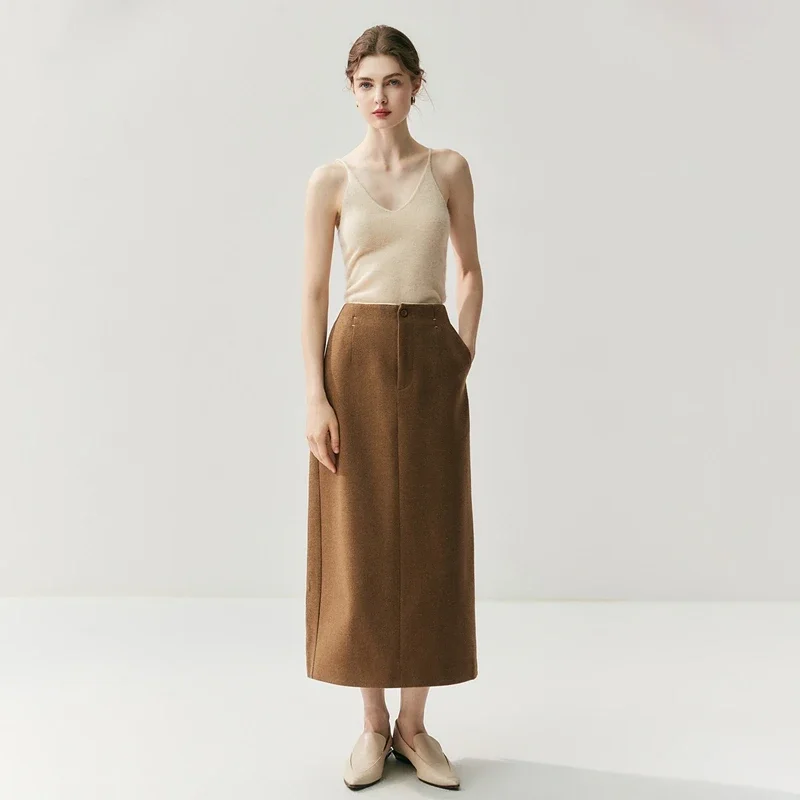 

Women's V-neck Vest 100% Cashmere Knitted Vest Sweater Basic Simple thin strap Top Spring Autumn Soft Comfy Cashmere Knitwear