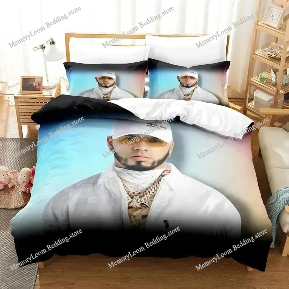 3D Print Anuel Aa Real Hasta La Bedding Set Duvet Cover Bed Set Quilt Cover Pillowcase Comforter king Queen Size Boys Adult