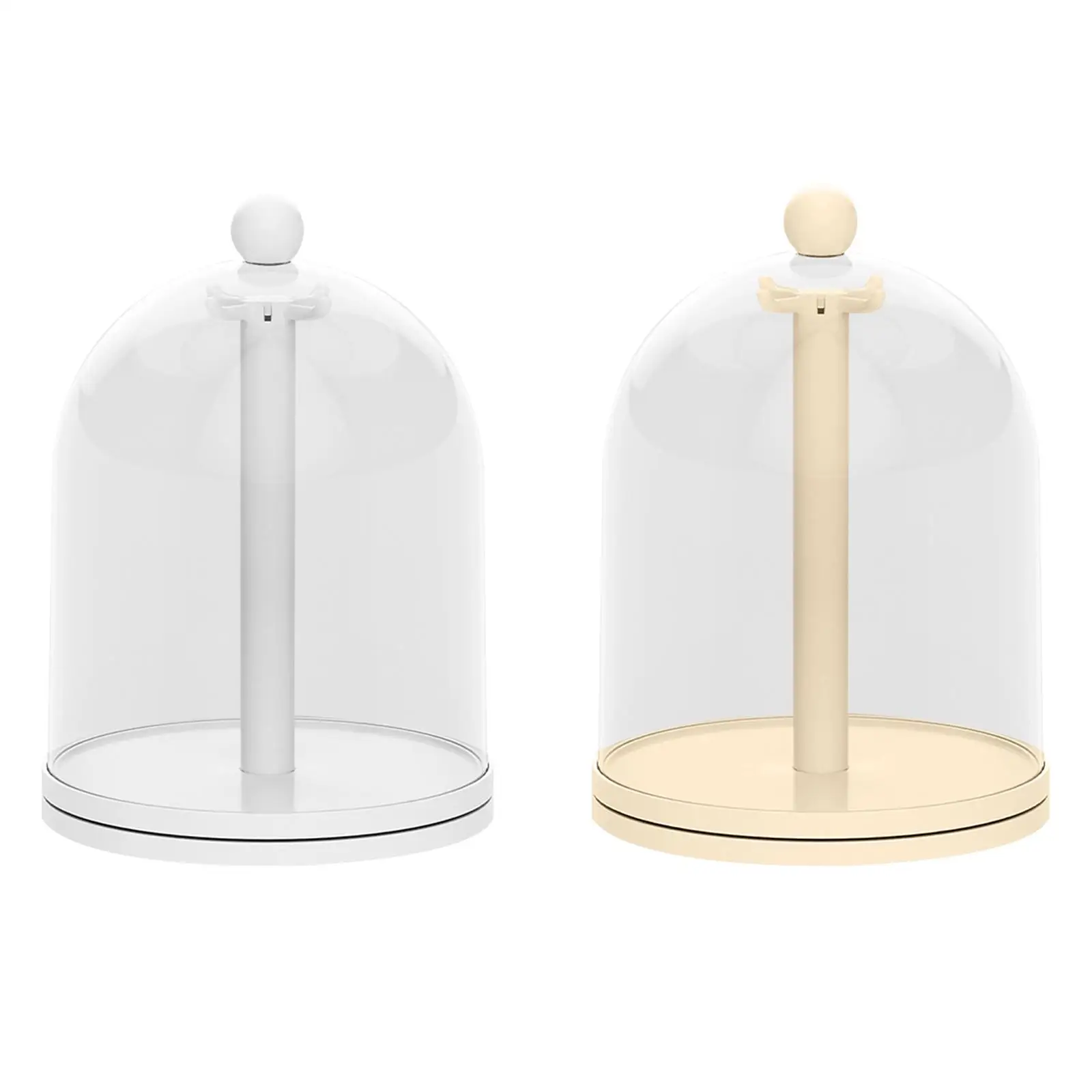 Rotatable Figure Display Case Dustproof Collectible Action Protection Hanging Hanger for Charms Action Dolls Figures