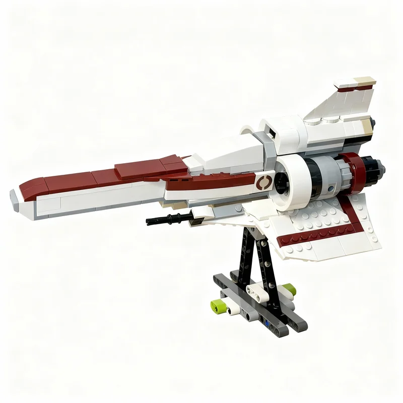 347pcs MOC Star Battle Battlestar Galactica Colonial Viper Model Building blocks Construction toy Christmas gift Assemble DIY