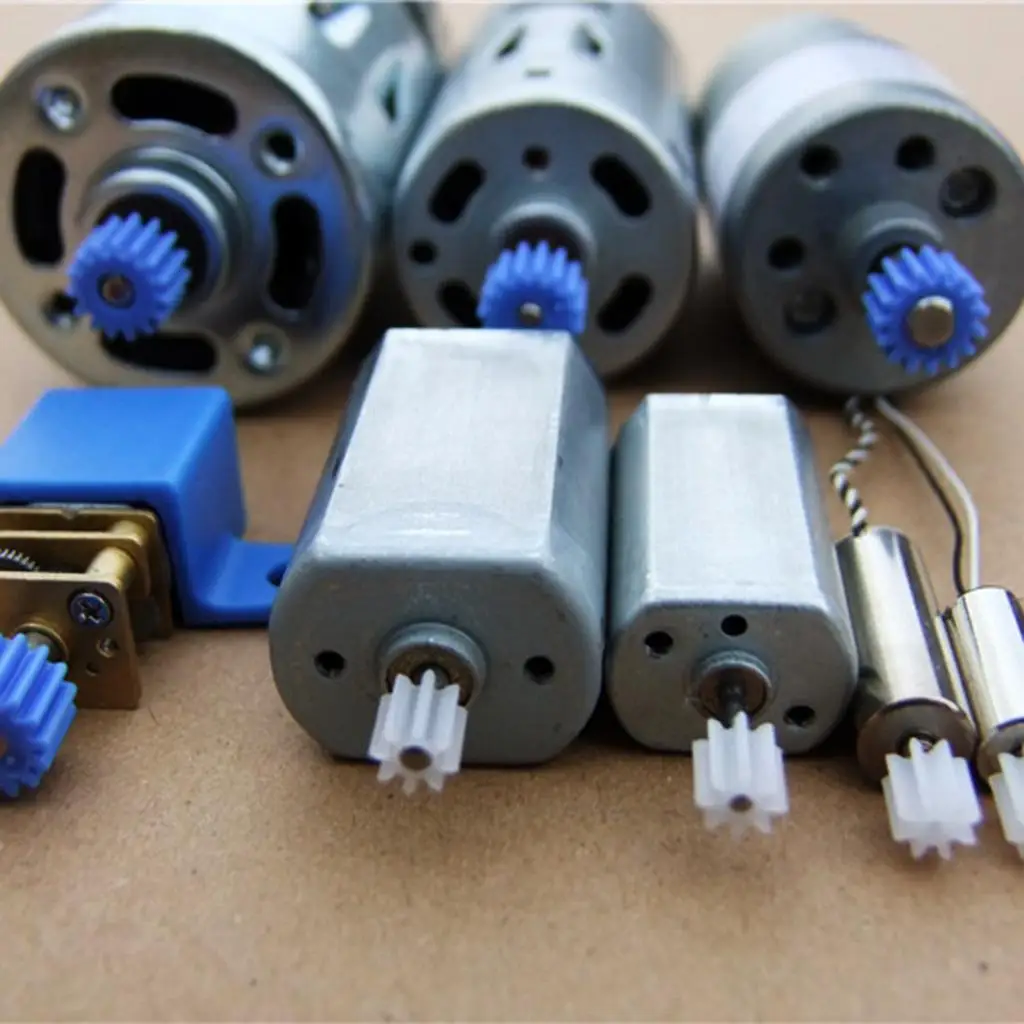 Kit de Engrenagens Plásticas DIY: Acessórios para Modelagem e Artesanato para Projetos Educacionais de Carros Robô