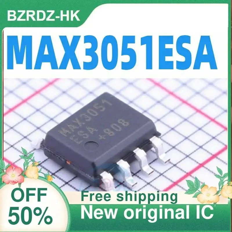 10PCS MAX3051ESA MAX3051ESA+T neues Original