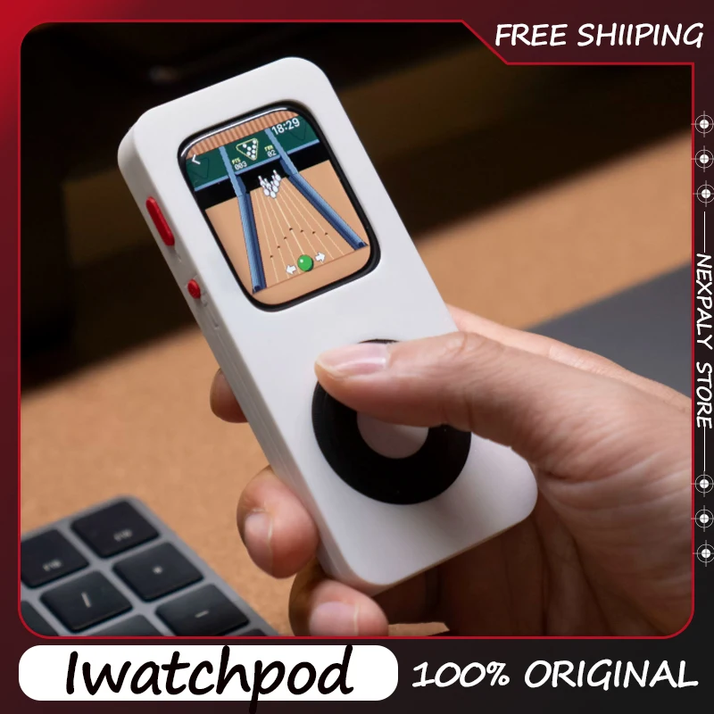 Iwatchpod TinyPod 3D Printed Protective Case for Apple Watch Compatible with Series 9 8 7 6 5 4 SE in Multiple Sizes 40mm-46mm A