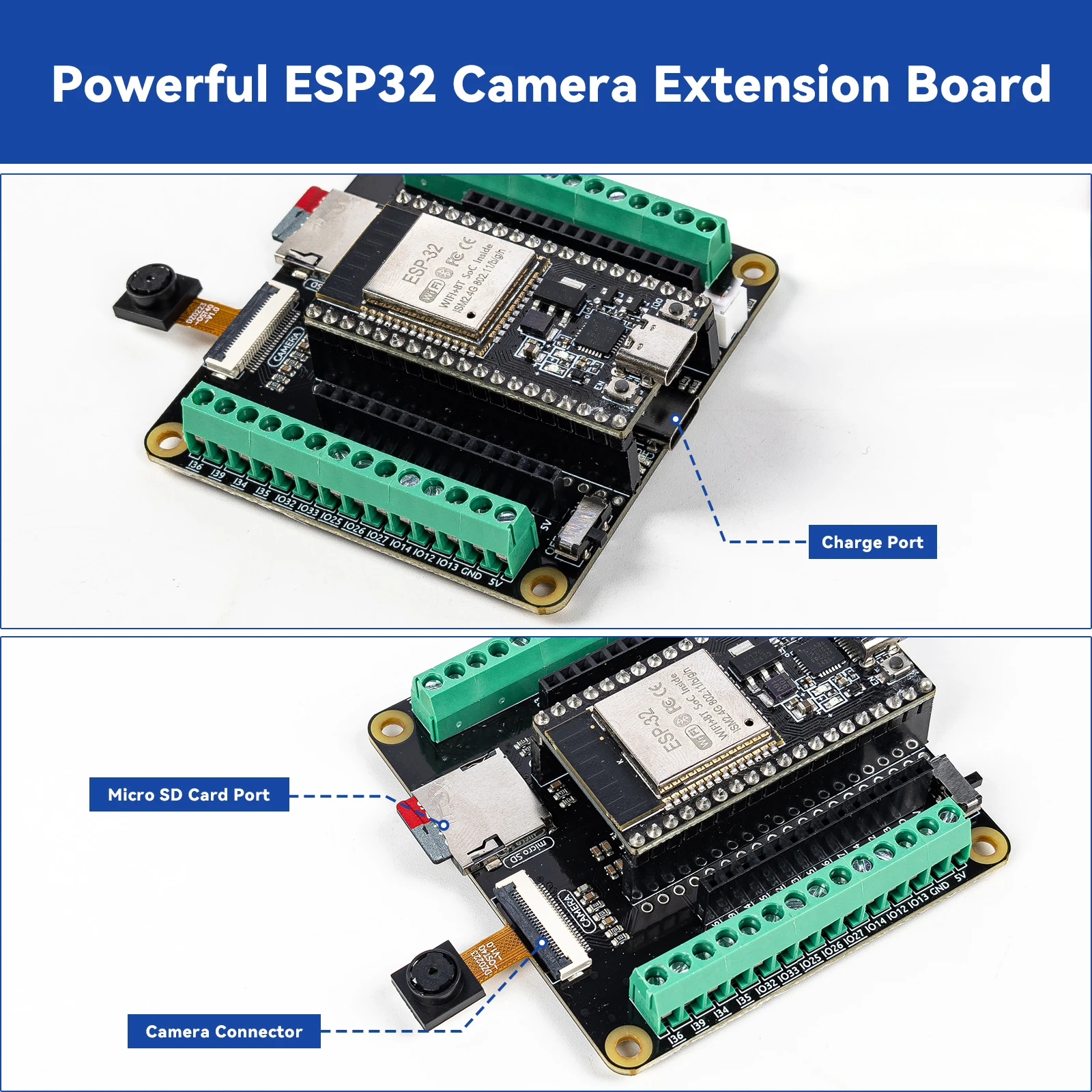 SunFounder ESP32 Ultimate Starter Kit (Compatiple with Arduino), Python C Scratch, Video Courses, IoT for Beginners Engineers